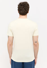 Męska Koszulka Mustang Austin T-shirt Logo Light Gray 1015059 3003